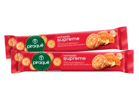 BISC RECH PIRAQUE SUPREME BRAN/MACA 80G