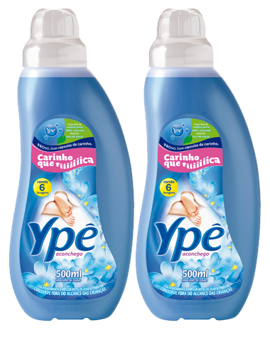 AMACIANTE YPE 500ML ACONCHEGO AZUL