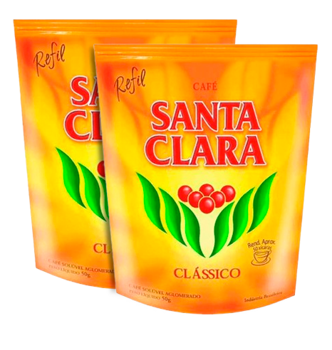 CAFE SOLUVEL SANTA CLARA REFIL 40G