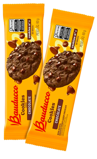 BISC COOKIES BAUDUCCO 60G CHOCOLATE