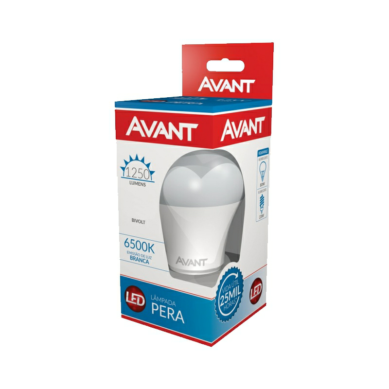 LAMPADA LED PERA AVANT 12W