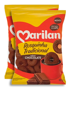 BISC ROSQUINHA MARILAN CHOC 300G