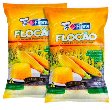 FLOCAO DE MILHO FIBRA PREMIUM 500G