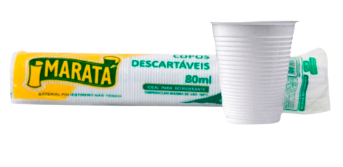 COPO MARATA BRANCO PS 100X80ML