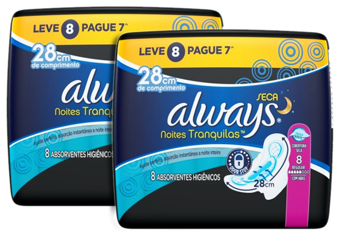 ABS ALWAYS NOTURNO SECA C/ABAS 8UN