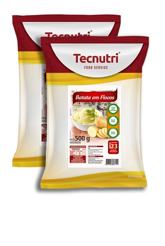 BATATA EM FLOCOS TECNUTRI 500G