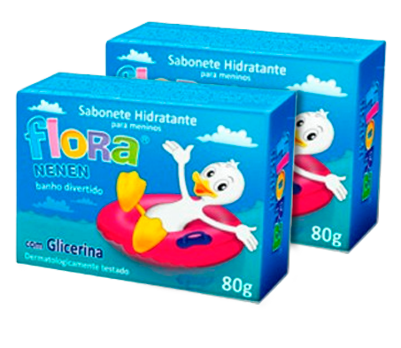 SAB FLORA NENEM AZUL 80G
