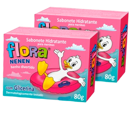 SAB FLORA NENEM ROSA 80G