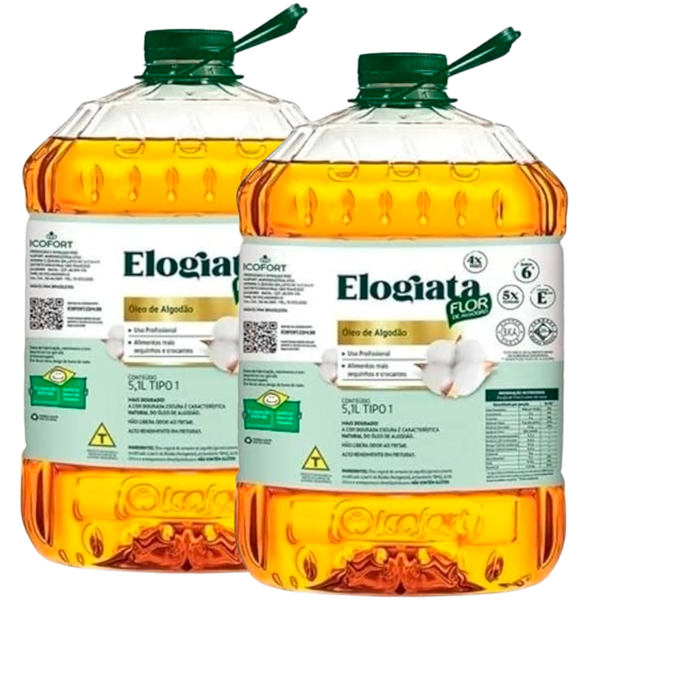 OLEO DE ALGODAO ELOGIATA 5,1L