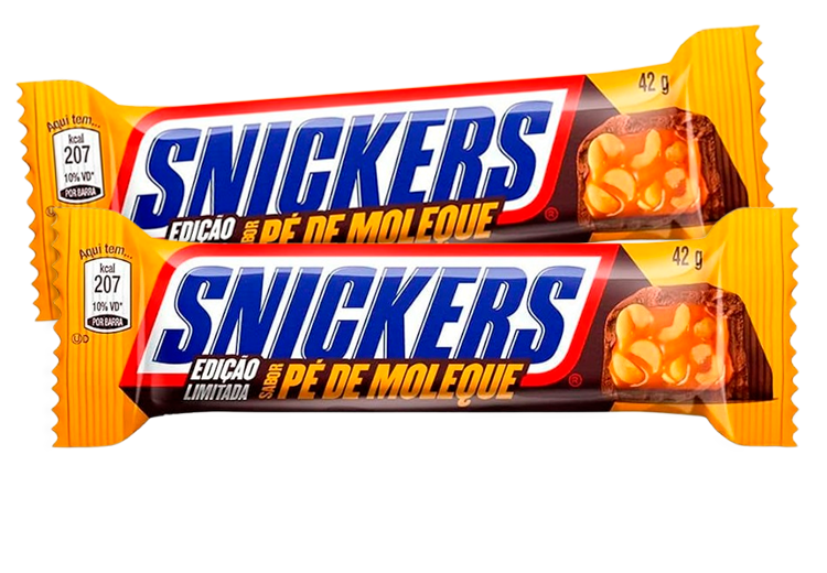 CHOC SNICKERS PE DE MOLEQUE 42G