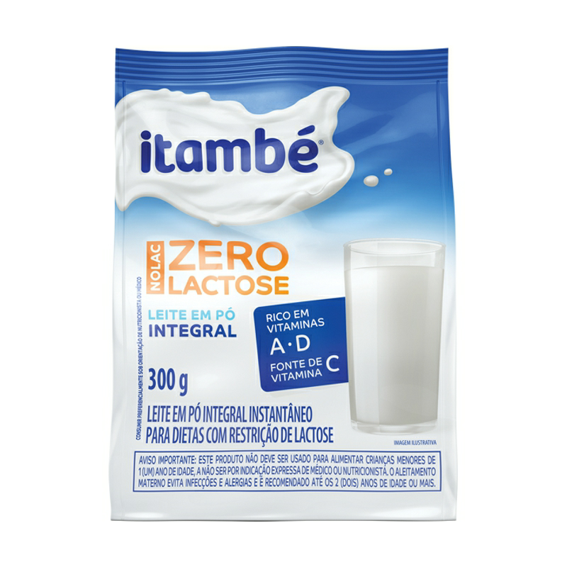 LEITE EM PO ITAMBE 0 LACTO INST SCH 300G