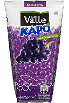 SUCO DEL VALLE KAPO UVA 200ML