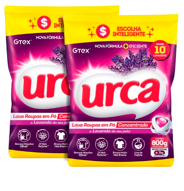 SABAO EM PO URCA CONC LAVANDA 800G