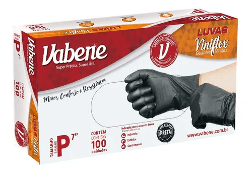 LUVA VINIFLEX VABENE TAM/P C/100