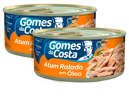 ATUM RALADO GOMES DA COSTA OLEO 170G