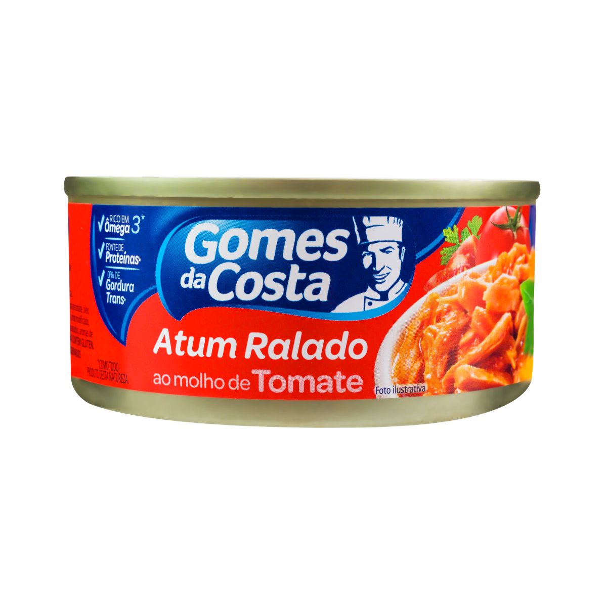 ATUM RALADO GOMES DA COSTA AO MOLHO 170G