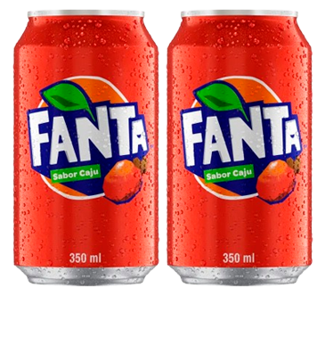 REFRIG.FANTA 350ML CAJU LT
