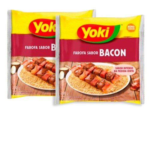FAROFA PRONTA YOKI C/BACON 200G