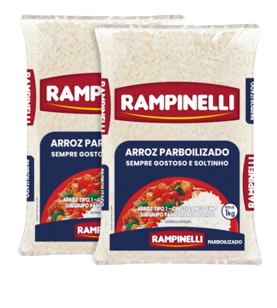ARROZ RAMPINELLI PARBOILIZADO 1KG