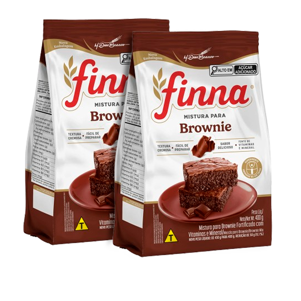 MIST P/BOLO FINNA BROWNIE 400G