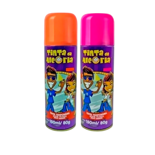 TINTA SPRAY DA ALEGRIA VERM 150ML-80G