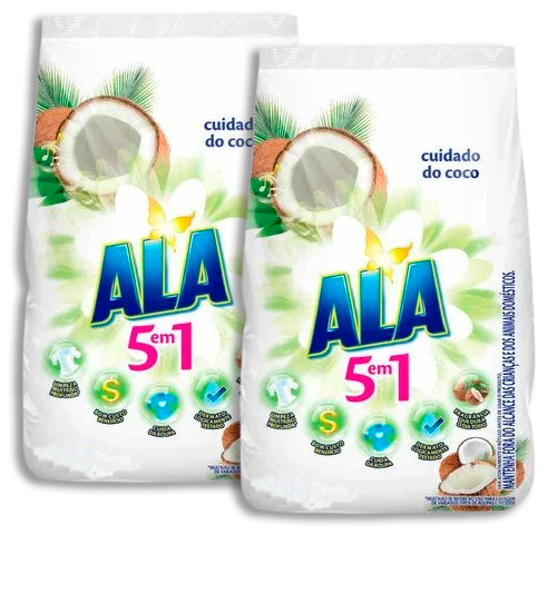 SABAO EM PO ALA 400G COCO 5 EM 1