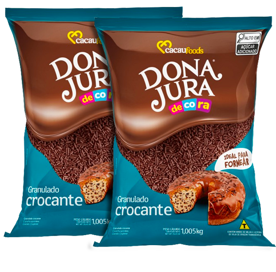 GRANULADO CROCANTE DONA JURA CHOC 1KG