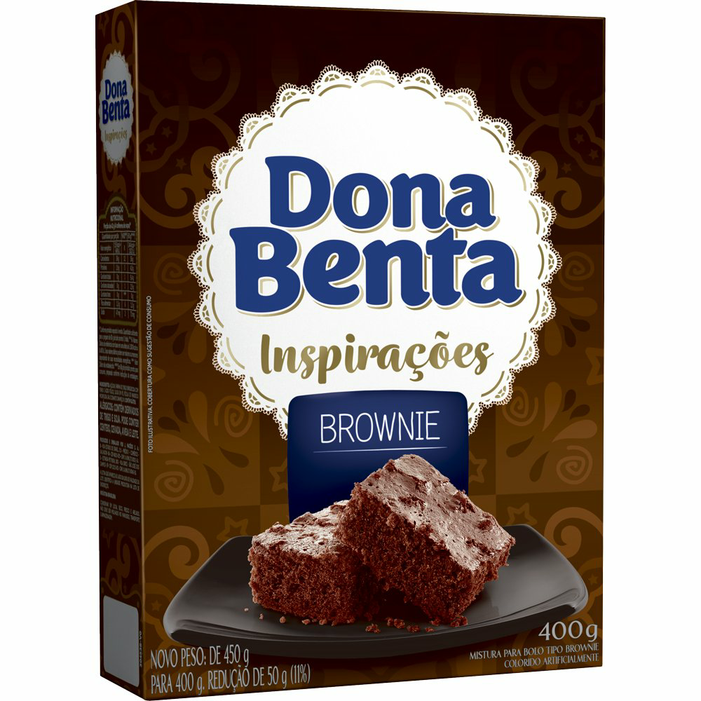 MIST P/BOLO D.BENTA BROWNIE 400G