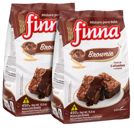 MIST P/BOLO FINNA BROWNIE 450G