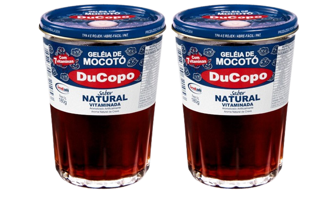 GELEIA MOCOTO DUCOPO NATURAL 180G