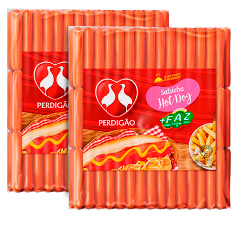 SALSICHA HOT DOG PERDIGAO 5KG