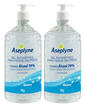 ALCOOL GEL ASEPLYNE C/GATILHO 1KG