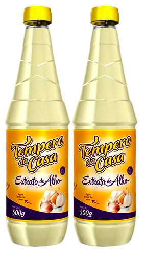 EXTRATO DE ALHO TEMP.CASA 500G