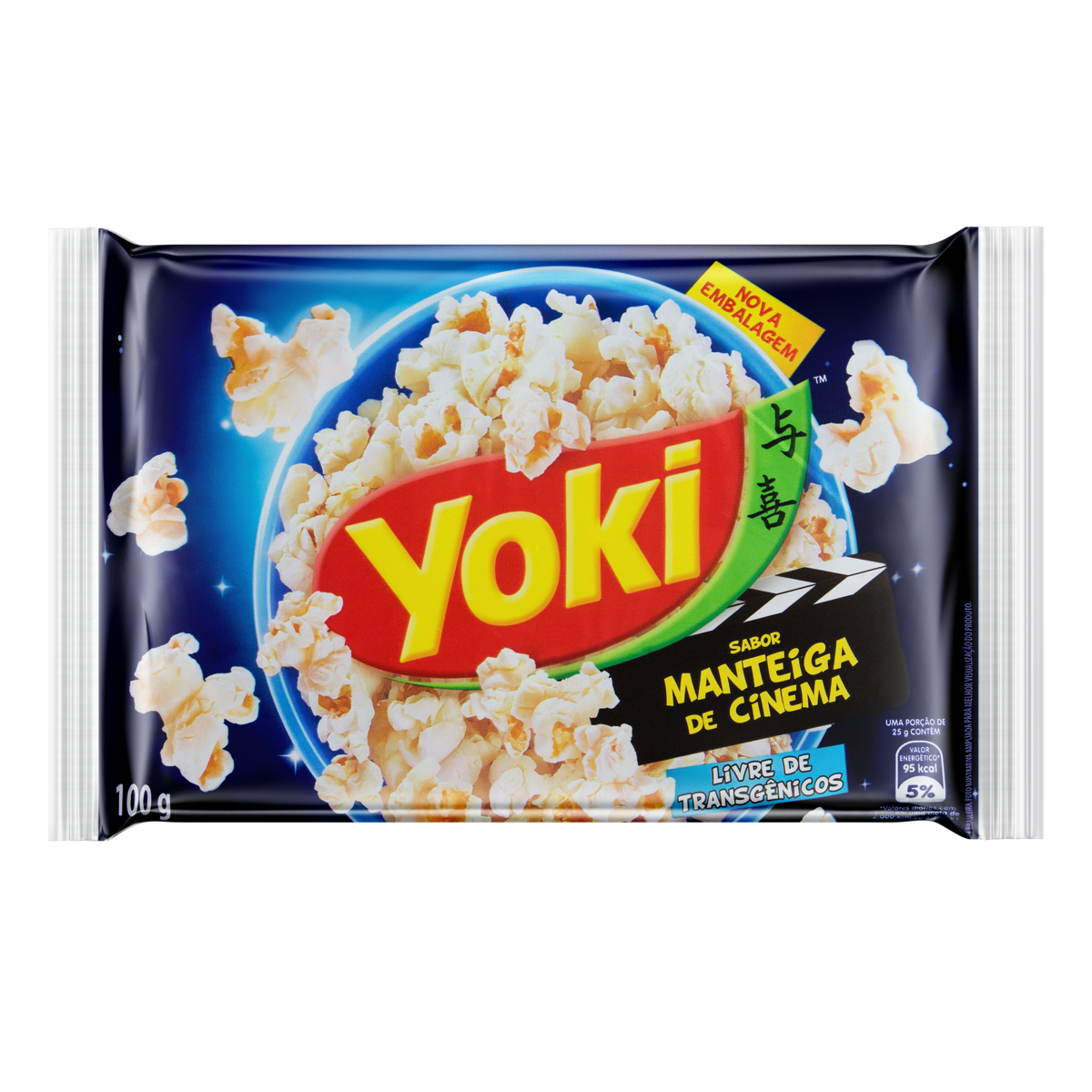 PIPOCA P/MICRO-ONDAS YOKI M.CINEMA 100G