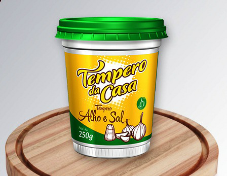 TEMP.COMPLETO TEMP.CASA ALHO E SAL 250G