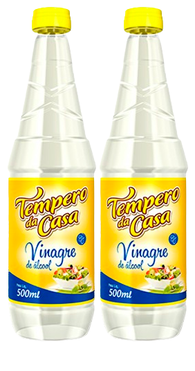 VINAGRE ALCOOL TEMP.CASA 500ML
