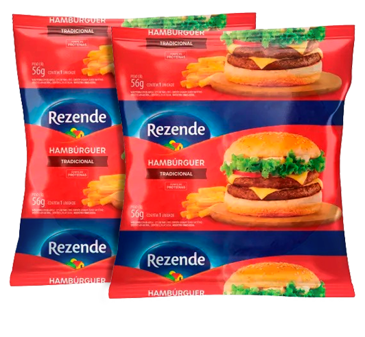 HAMBURGUER REZENDE AVE/SUINO 56G