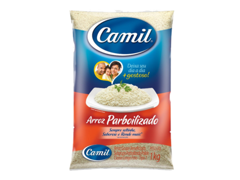 ARROZ CAMIL PARBOILIZADO 1KG