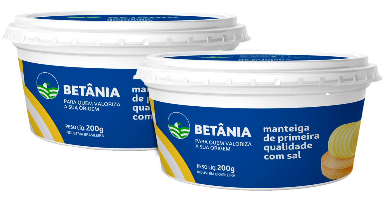 MANTEIGA BETANIA C/SAL 200G
