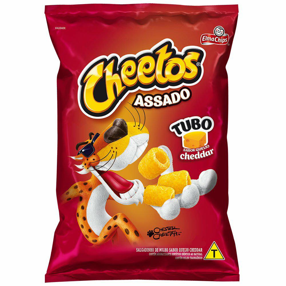 SALG.CHEETOS TURBO QUEIJO CHEDDAR 39G