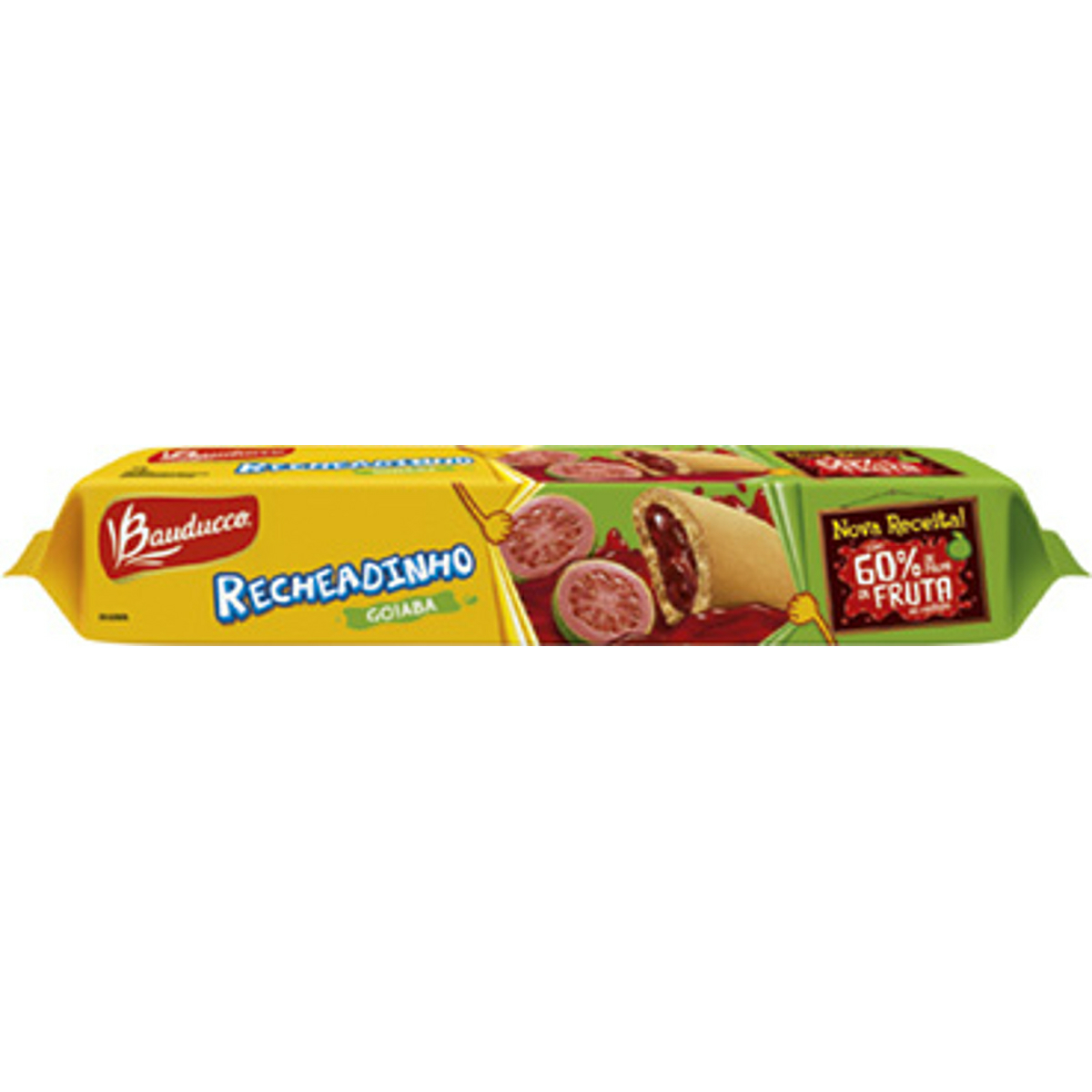 BISC BAUDUCCO RECHEADINHO GOIABA 112G