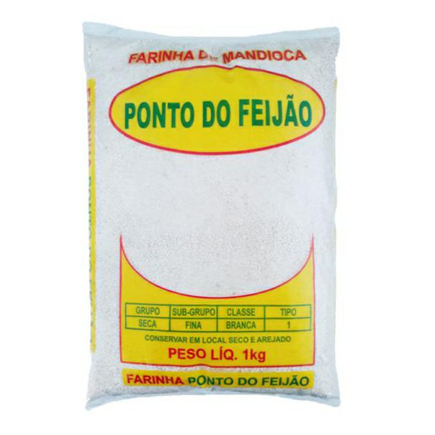 FARINHA BRANCA PONTO DO FEIJAO 1KG