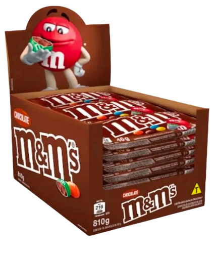CHOC M&M AO LEITE 40G