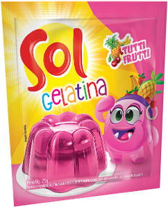 GELATINA SOL DE TUTIFRUTI 25G