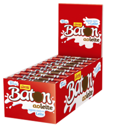 BATON GAROTO AO LEITE 16G