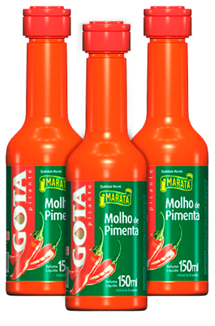 MOLHO DE PIMENTA 150ML MARATA GOTA