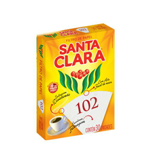 FILTRO DE PAPEL SANTA CLARA 102 AG C/30