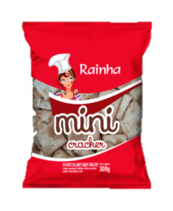 BISC RAINHA MINI CRACKER 300G