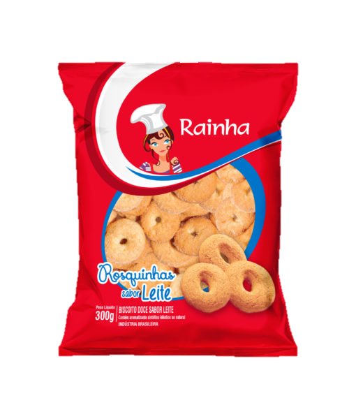 BISC ROSQUINHA RAINHA LEITE 300G