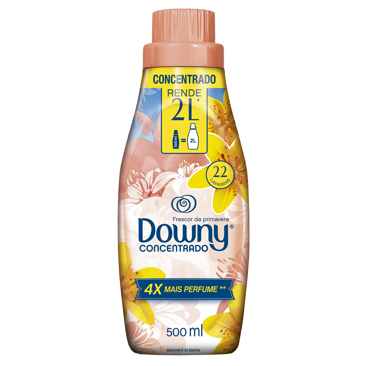 AMACIANTE DOWNY 500ML FRESC PRIMAVERA